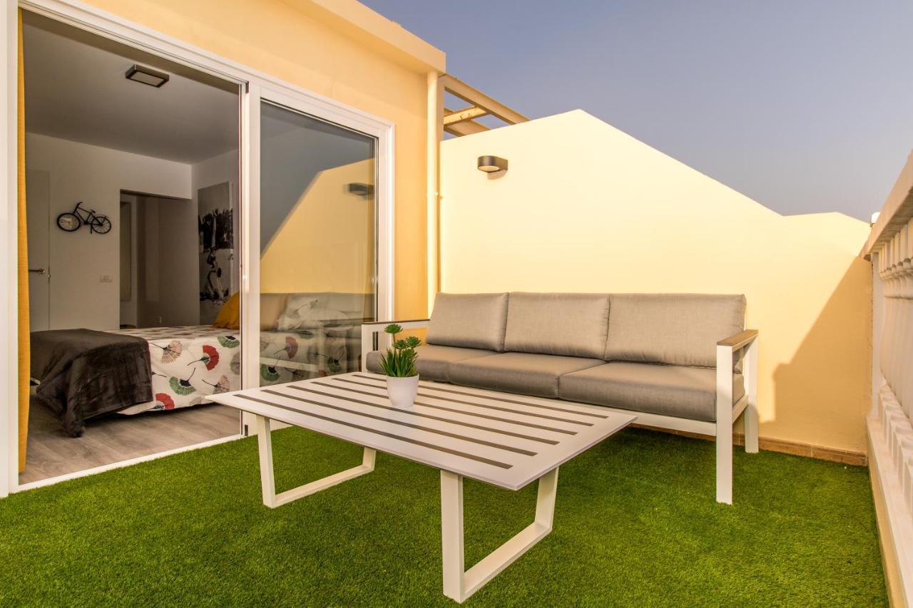 Ferienwohnung The Palm Mar Duplex Exterior foto